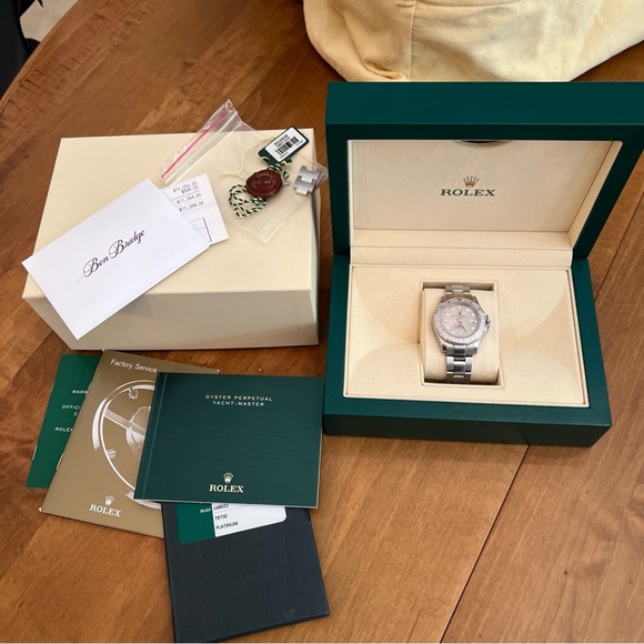 Rolex Accessories - Rolex 2015 Oyster Perpetual Yacht- Master Platinum